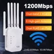 Ретранслятор Wi-Fi 2.4G/5G 1200 Мбіт/с з 6 антенами, підсилювач сигналу бездротової мережі, білий - зображення 4