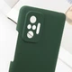 Чохол Silicone Cover Lakshmi Full Camera (AAA) для Xiaomi Redmi Note 10 Pro / 10 Pro Max Зелений / Cyprus Green Без бренду - зображення 4