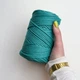 Шнур плетений YarnArt macrame cord темно-бірюзовий 3 мм для макраме (№783) - изображение 3