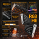 Игровая магнитная клавиатура ATTACK SHARK R68 HE / Проводное подключение / Magnetic Switch / Black - изображение 2