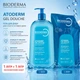Набір гель та запасний блок для сухої та чутливої ​​шкіри Bioderma Atoderm Gel Gentle Shower Gel 2 шт - зображення 1