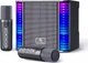 Караоке-система 3-в-1 Inspire YS-310 Boombox Black + 2 беспроводных микрофона и RGB подсветка (YS-310-black) - изображение 1