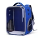 Рюкзак-переноска для тварин CosmoPet CP-67 з прозорою стінкою 40х31х23 см Dark Blue (3_08210) - зображення 2