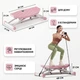 Міні-степпер для фітнесу RIAS TR-21 з еспандерами та дисплеєм Pink (3_08232) - зображення 3