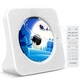 CD плеер Bluetooth колонка USB AUX FM радио с динамиками музыкальный проигрыватель от сети настенный монтаж для дома с пультом Type-C от сети - изображение 1