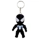 Брелок (3d друк) MARVEL \ МАРВЕЛ: СИМБІОТ ВЕНОМ + ЛЮДИНА ПАВУК \ SPIDERMAN, 7 см MIC KCHN034 - зображення 1