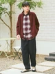 Толстовка на флисе мужская UNIQLO 663848946 M Бордовая (1159860700) - изображение 5