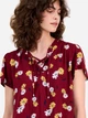 Блузка женская Tommy Hilfiger 33322210 L Бордовая (1159860821) - изображение 4