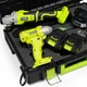 Набір Nac SMART NS-SET3-20V ударний гайковерт + кутова шліфувальна машина + 2 акумулятори + швидкий зарядний пристрій 20 В (5905842533394) - зображення 5