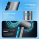 Фен с ионизацией 1800W плавная регулировка мощности 3 режима магнитные насадки Tyson (67234) - изображение 15