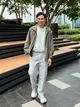Ветровка мужская Uniqlo 352721908 3XL Зеленая (1159860591) - изображение 7