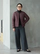 Куртка демисезонная женская Uniqlo 970526167 XS Бордовая (1159860588) - изображение 9