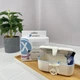Контейнер для протезов Miradent Protho Box со щеткой для хранения и очистки зубных протезов - изображение 2