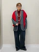 Толстовка на флисе на молнии мужская Uniqlo 663848946 3XL Бордовая (1159860436) - изображение 6