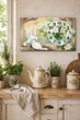 Картина на холсте MAKO Birds White с часами 30×53 см бесшумный плавный ход кварцевый механизм 3053-001 - изображение 2