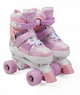 Раздвижные ролики квады 30-39 M Best Roller колеса PU светящиеся (размер 35-38). Multicolor (193620) - изображение 1