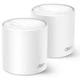 Бездротова система Wi-Fi TP-LINK Deco X50 (2-pack), White - зображення 1