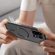 Чехол Metal Glass Air для Oneplus 15 с металлическим кольцом и рамкой black - изображение 4