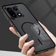 Чехол Metal Glass Air для Oneplus 15 с металлическим кольцом и рамкой black - изображение 6
