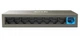 Комутатор Tenda TEF1109D, 9 LAN 10/100BaseT, некерований, металевий - зображення 2