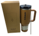Термос термочашка Stanley Quencher ProTour Flip Straw Tumbler з нержавіючої сталі 1,18 л Caramel Brown KT7001976 - зображення 1