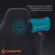 Геймерское кресло GamePro FGC750B Fabric Black [163696] - изображение 12