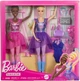 Zestaw lalek Mattel Barbie Lekcja baletu 2 szt. HXC37 (0194735225880) - obraz 1
