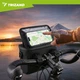 Велосипедна водостійка сумка — тримач для телефона на кермо Trizand 4 л серсорне вікно, регульований кут огляду (27239) - зображення 2