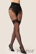 Колготки имитация чулок с поясом Gabriella Anaya 20d 3 Nero - изображение 1