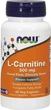 Suplement diety Now Foods L-Carnitine 500 mg 60 kapsułek (733739000729) - obraz 1