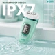 Эпилятор 3в1 VGR V-762 аккумуляторный (эпиляция, бритва, пемза), IPX7, LED-дисплей, подсветка, 2 скорости Green - изображение 11