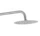 Душова система Agua Elposo INOX з виливом, круглий душ 200 мм, нержавіюча сталь Brushed - изображение 7