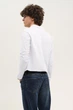 Мужское поло с длинными рукавами White S - изображение 3