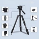 Штатив-трипод Tripod Stand Multifunctional Jmary KT285+NB50 ¼ 1.77m - изображение 3