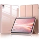 Чохол iPad Air 4/5 10.9" Air 11" M2/M3 Pro 11" 2018-2022 Acrylic Clear Frame Pen Slot rose gold - изображение 1