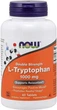 Suplement diety Now Foods L-Tryptophan Double Strength 1000 mg 60 tabletek (733739001696) - obraz 1