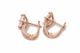 Серьги из красного золота S-0396 - изображение 3