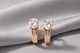 Серьги из красного золота S-0396 - изображение 4