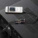 Аудіокабель UGREEN AV109 3.5mm Male to 2RCA Female Cable 25cm (Gray)(UGR-10547) - зображення 5
