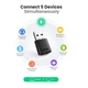 Адаптер UGREEN CM390 USB Bluetooth 5.0 Adapter (UGR-80889) - зображення 6