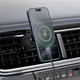 Автотримач для телефона з БЗП ACEFAST D33 Qi2 magnetic wireless charging car holder for air vent Black - зображення 6