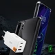 Сетевое зарядное устройство Spigen Essential 67W 2хType-C + 1хType-A Wall Charger EE673EU White (ACH08710) - изображение 5