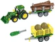 Трактор для складання Klein John Deere з двома причепами 3906 (4009847039163) - зображення 1
