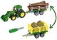 Трактор для складання Klein John Deere з двома причепами 3906 (4009847039163) - зображення 3