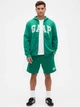 Толстовка на флисе на молнии мужская Gap 462264681 M Зеленая (1159860856) - изображение 3