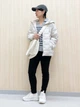 Куртка демисезонная с капюшоном мужская Uniqlo 850669951 2XL Серая (1159860737) - изображение 16
