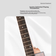 MOSEN DC41BKM Spruce Folk Guitar для начинающих, матовая отделка, 41 дюйм, черный - изображение 3