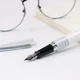 PILOT [Найпопулярніший продукт] Фірмова ручка 88G, авторучка для практики каліграфії учня, металевий корпус, високоякісний подарунковий набір, набір чорнил, святковий подарунок, візерунок FPMR2 «Білий тигр», перо F - зображення 7