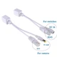 POE инжектор пассивный с портами Ethernet RJ45 100 Мбит/с + DС 5.5x2.1мм + POE Alitek White (2 шт) (48979) - изображение 3