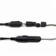 Водонепроникний POE інжектор 802.3af/at (PoE) з портами Ethernet RJ45 100Mbps 12V Black (2 шт) (48976) - зображення 3